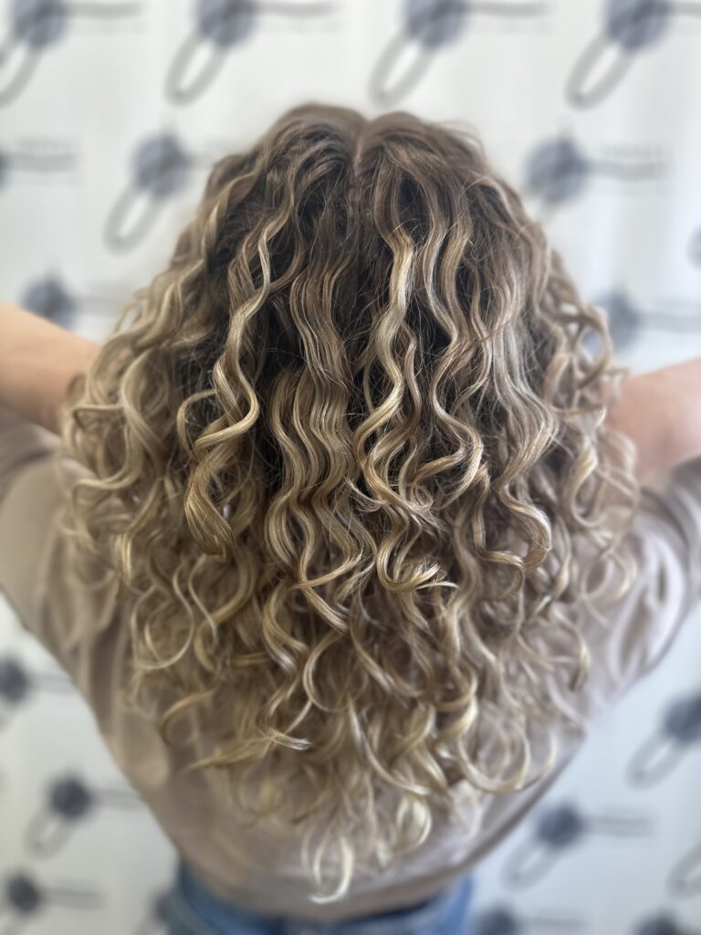 lived in blonde curls